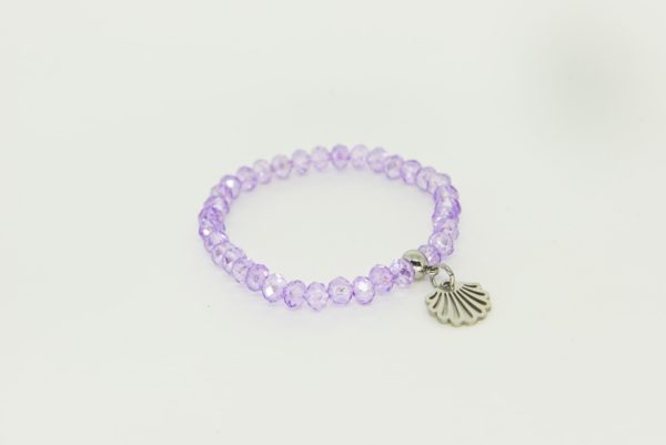 Pulseira cristal shell