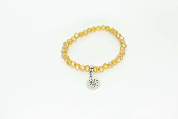 pulseira cristal sunshine