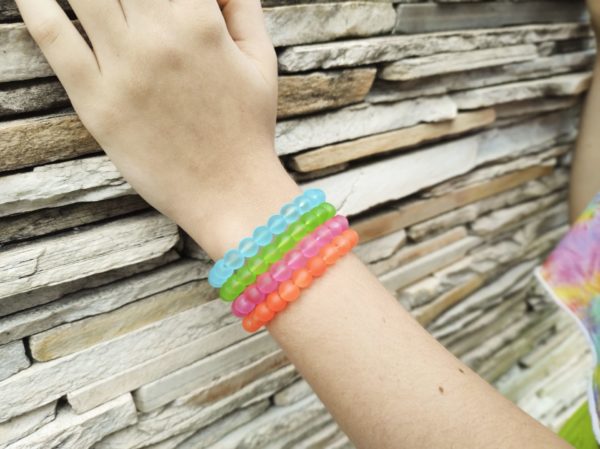 pulseira murano neon